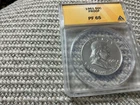 1961 ANACS PR-65 FRANKLIN Half Dollar 90% fine silver