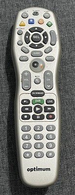 Cablevision Optimum Model URC 2464B00 Universal Remote Control.