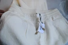 GREAT STONE DRAWSTRING PANTS PURE LINEN 340.00 CART. GS-B2A2 TG 54