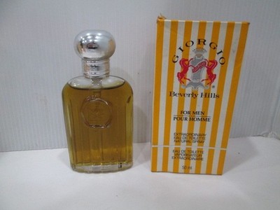 GIORGIO BEVERLY HILLS FOR MEN Eau De Toilette 50ml Spray - Vintage