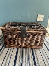 Marks And Spencer’s Brown Woven Wicker Hamper Basket