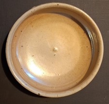 British Pottery Hand Thrown And Fired At Wenford Bridge Pottery Tan Bowl 16cm