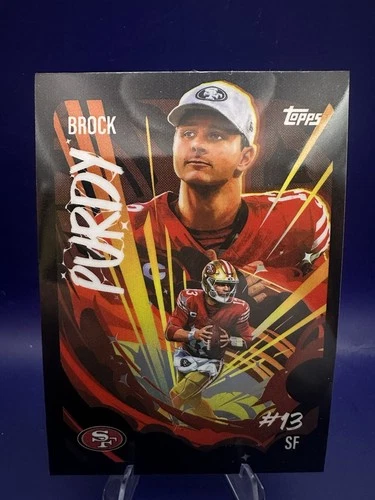 2025 Topps Chrome Brock Purdy Base (RAW)