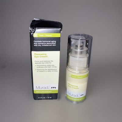 MURAD Renewing Eye Cream Resurgence Full Size 0.5oz 15 ml.