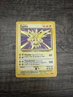 Pokémon TCG Zapdos Base Set Holo Rare 16/102 Heavily Played