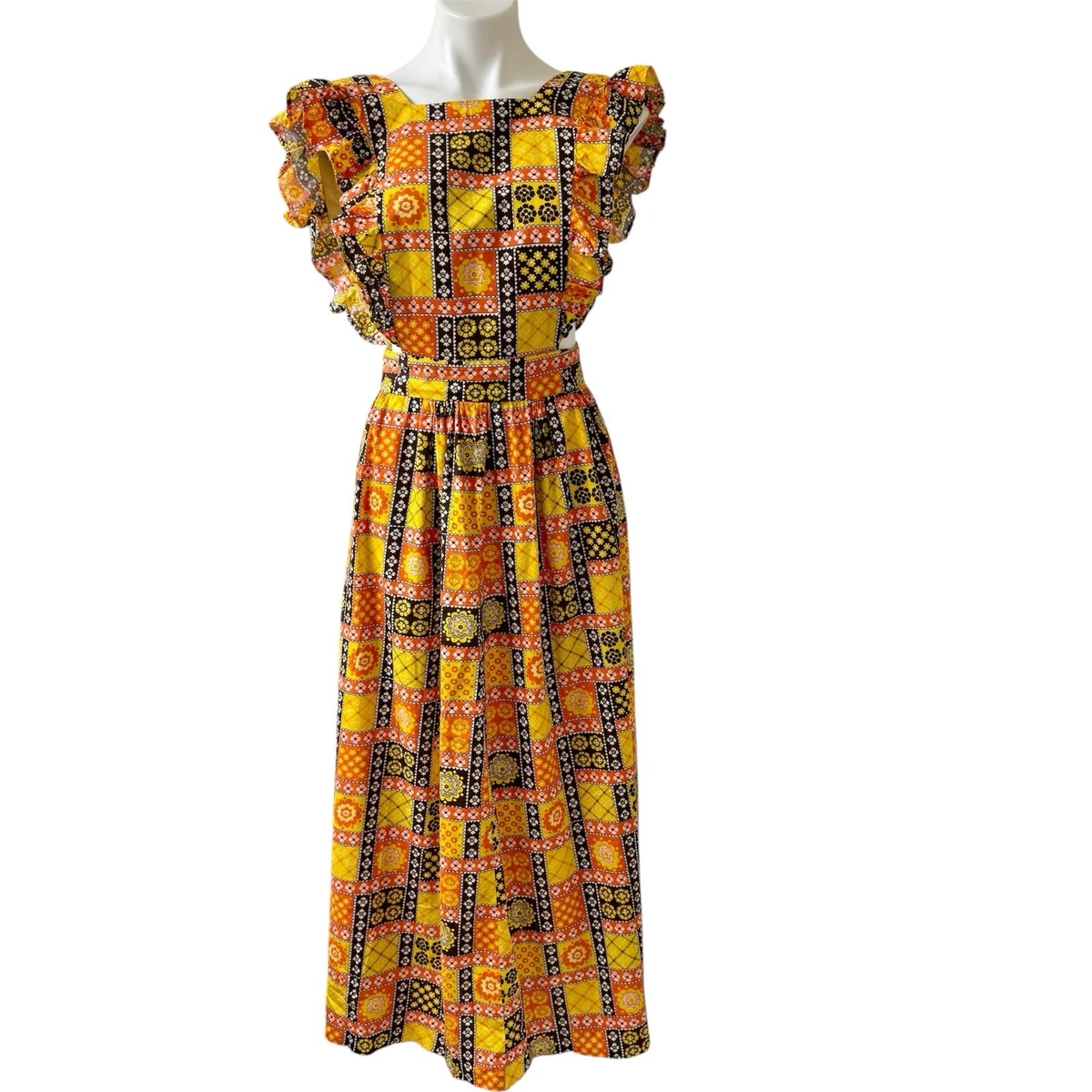 Vintage Pinafore Apron In Women's Vintage Dresses for sale | eBay