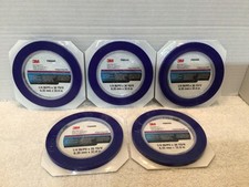 5 Rolls - 3M Vinyl Tape 471 1/4 in x 36 yd