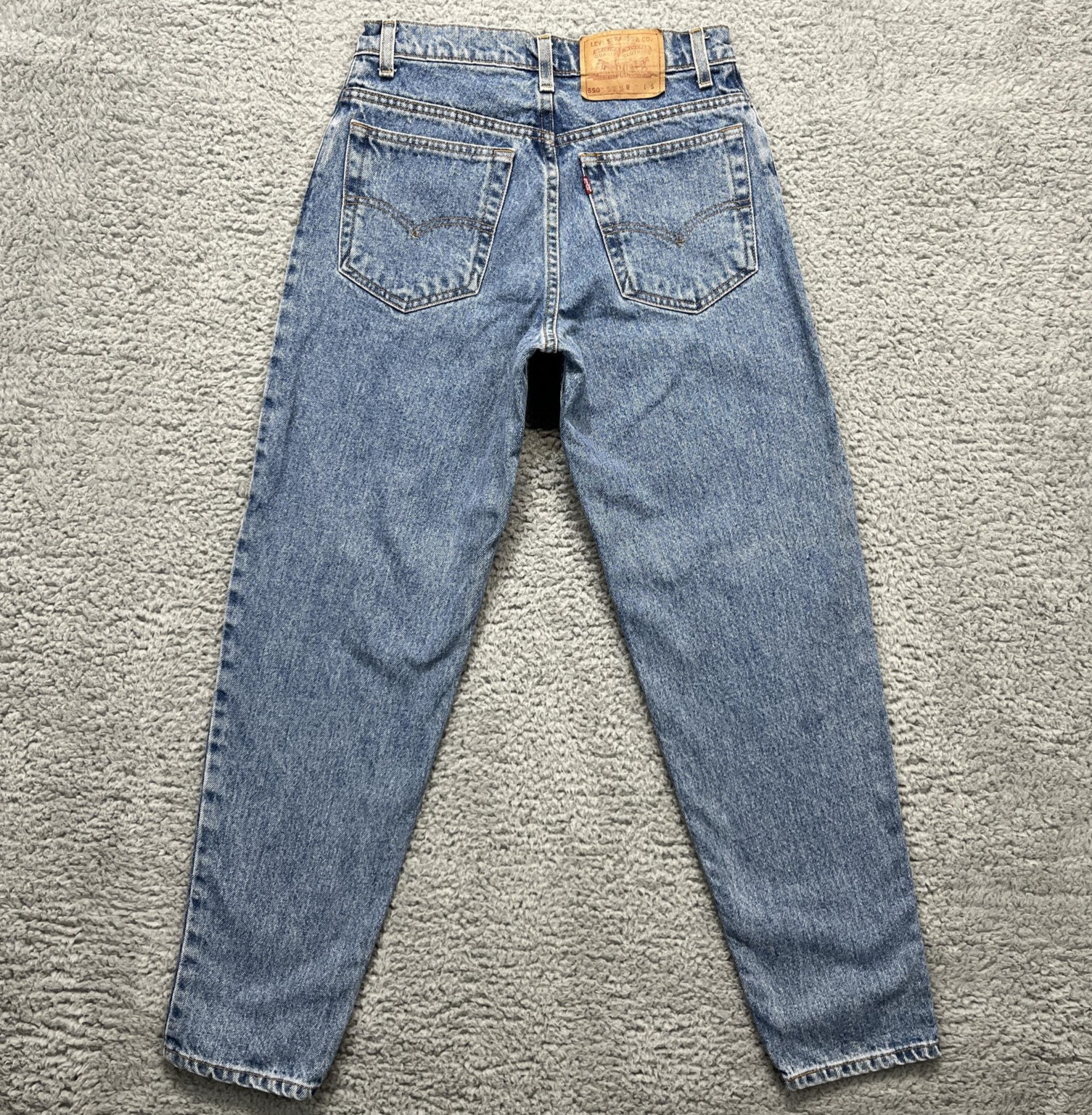 Womens 9 Short Stonewash Usa 90s Relaxed Fit Tapered