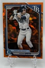 Aidan Smith 2024 Bowman Draft Chrome Sapphire #BDC-131 Orange /25! TB Rays