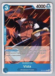 Vista OP14-053 The Azure Sea's Seven Common One Piece TCG