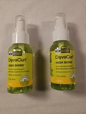 2PK Devacurl High Shine Anti Frizz Nourishing Oil ~ 1.7 FL OZ EACH ~ 