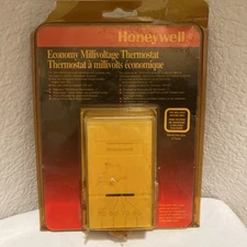 Honeywell CT43A Heat Cool Standard Economy Millivoltage  Thermostat - Yellowing*