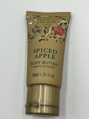 The Scottish Fine Soaps Co SPICED APPLE Body Butter Pampering Self Care 1.75 Fl