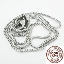 Venezianerkette, Kette, Necklace, 925er Silber, Halskette, 550x 1,1 mm