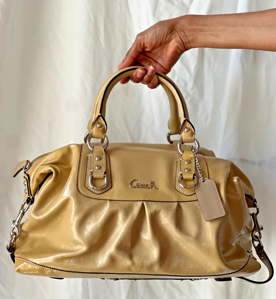 Coach Ashley Satchel/Top Handle Bag Brown Bags & Handbags for