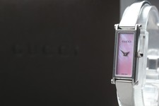 [Near MINT] Gucci 1500L Bangle watch With Box Silver Qz Women's Watch From Japan