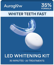 Teeth Whitening Kit, LED Accelerator Light, 35 Carbamide Peroxide Teeth Whiteni