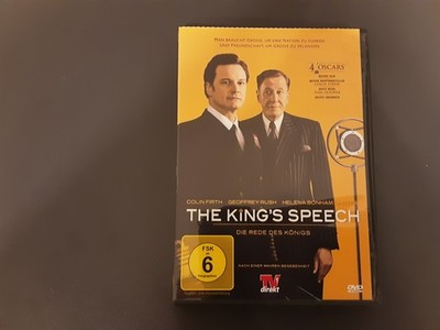 The King's Speech Die Rede des Königs DVD Colin Firth Geoffrey Rush