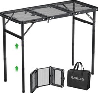 Grilltisch Klappbar 87X40Cm HöHenverstellbar 26-70Cm Leicht Tragbar Campingtisch
