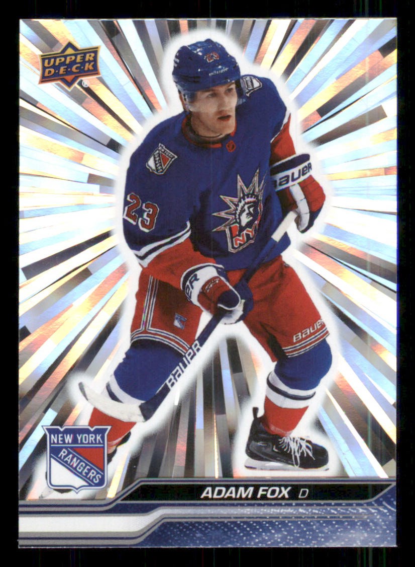 2023-24 Upper Deck Outburst Silver #124 Adam Fox