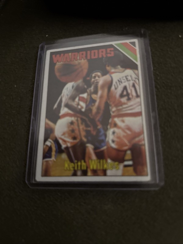 1975-76 Topps “Keith Wilkes” Warriors #50  RC Rookie