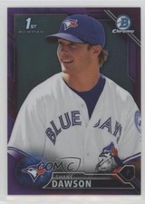 2016 Bowman Chrome Prospects Purple Refractor 31/250 Shane Dawson #BCP161 1u6