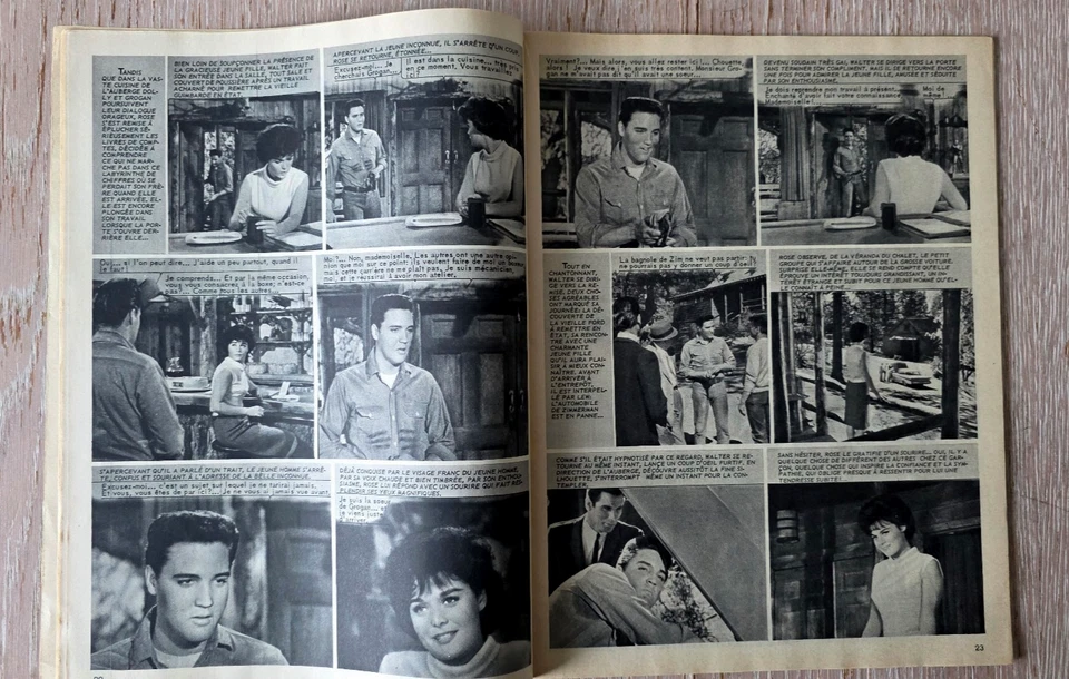 ELVIS PRESLEY UN DIRECT AU COEUR KID GALAHAD VOTRE FILM NOVEMBRE 1963 REVUE - Photo 3/4