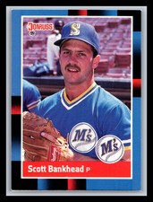Scott Bankhead Seattle Mariners 1988 Donruss #70b