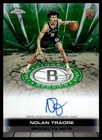 2025-26 Topps Chrome Green Refractor Nolan Traore Rookie Auto 57/99 Brooklyn