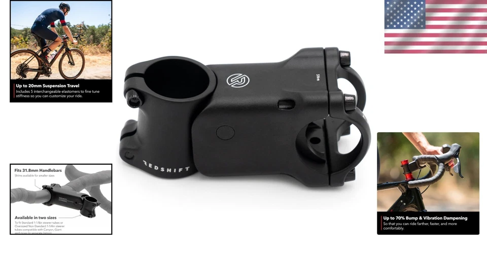 Suspensión ShockStop para bicicleta - reduce la fatiga, aumenta la comodidad Foto 2 de 4