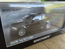 MINICHAMPS 1:43 BMW 1 Series M Coupé 2011 - Super Rare! Black 1M. 1 of 528