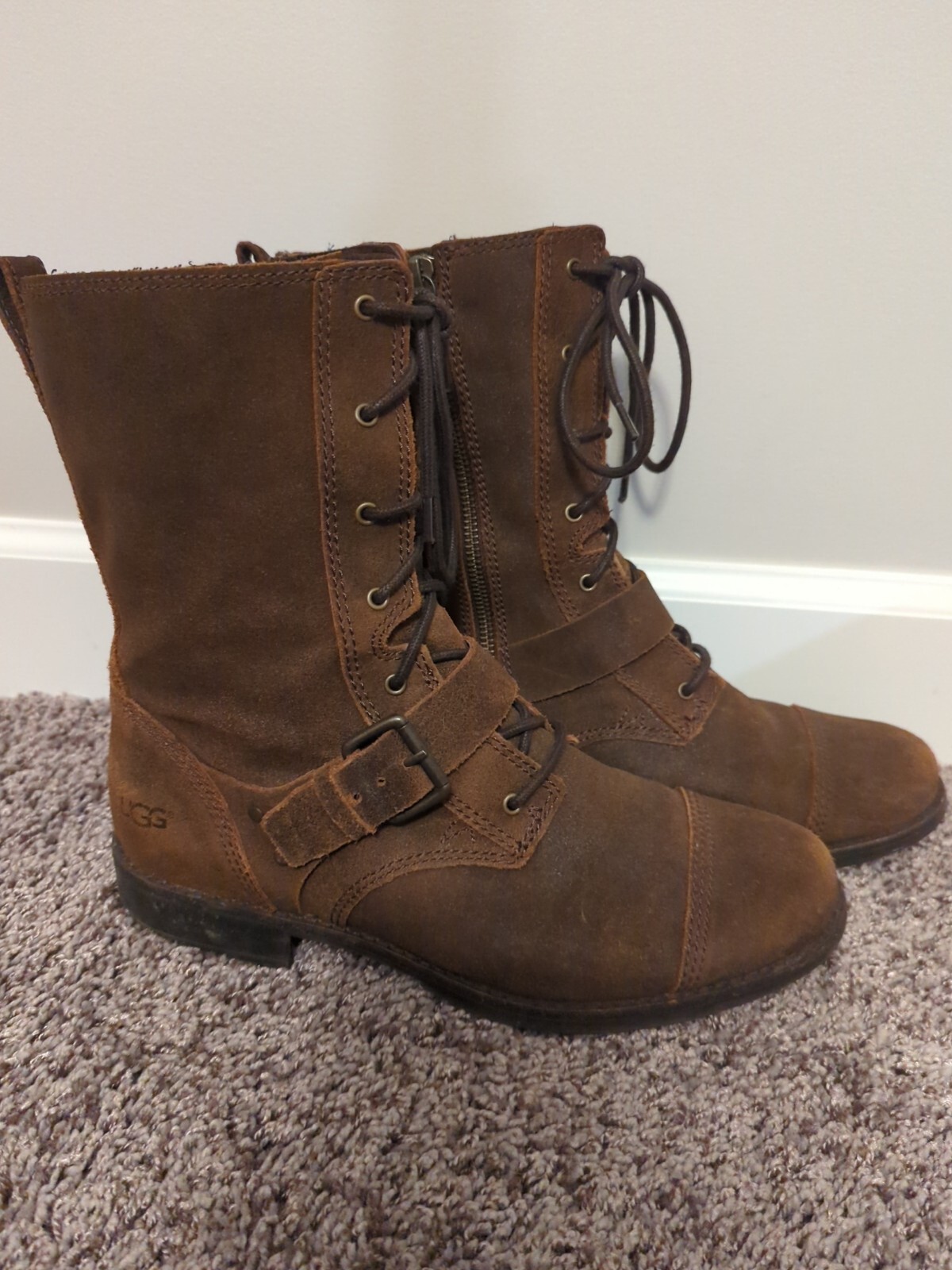 UGG Marela Dark Chesnut Brown Sueded 