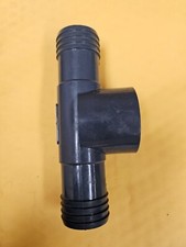 1-1/4" x 1-1/4" x 1-1/4" FNPT PVC Barbed TEE Fitting for irrigation-FACTORY NEW