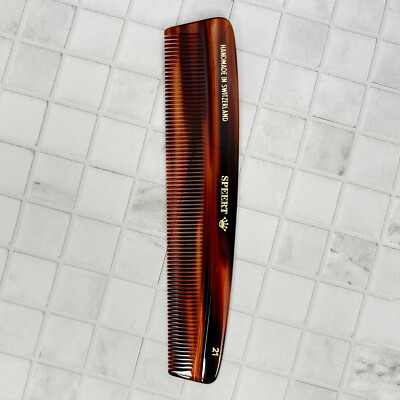 #ad #ad Speert Handmade Swiss European Comb New Style #21 6quot;Inch Tortoise Havana Brown $19.95