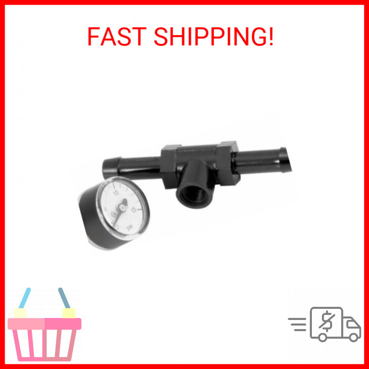 Spectre Performance 59013 Fuel Pressure Gauge with Fitting eBay