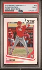 Shohei Ohtani 2018 Panini Chronicles Score #11 Gold Zone #/99 RC PSA 9 Rookie