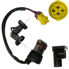 Ignition Key Switch 4-Wire Waterproof Harness for Linhai Bighorn 400 550 UTV ATV
