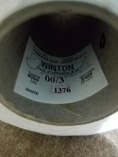 13-CONES / WHITE 1376 "Threads USA / WINTON 00/3" 100% COTTON G&M 6000Yards/T-35
