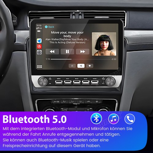 Für Skoda Superb 2 3T 2008-2015 Carplay Android 13 Autoradio GPS Navi SWC 6+128G - Bild 7 von 19