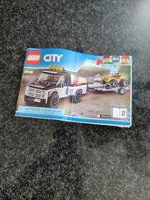 LEGO City #60148 ATV Race Team Instruction Manual #1 + 2