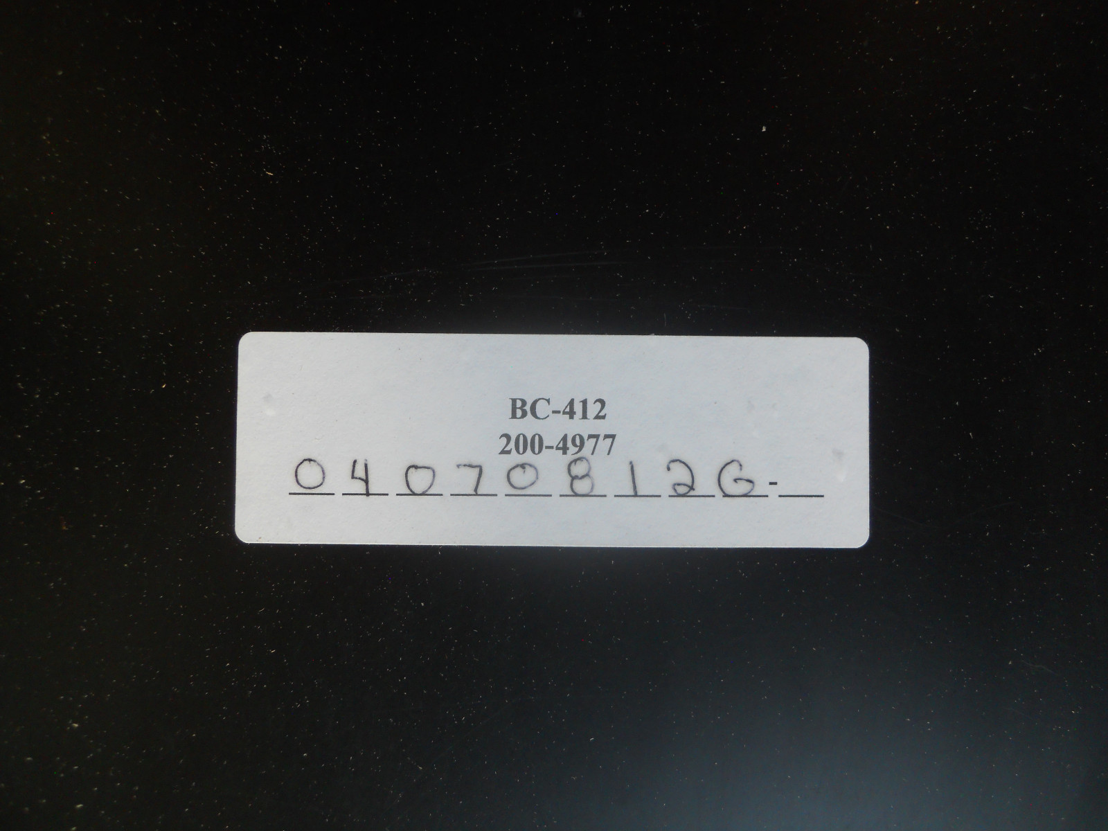 Bicron BC412 42" X 12" X 21/4" Scintillator Plastic w/Scintillation