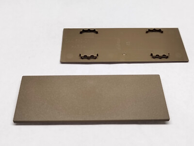 2x BLUM Abdeckkappe Schubkasten Schublade Auszug Tandembox 75x29mm Beige / Sand