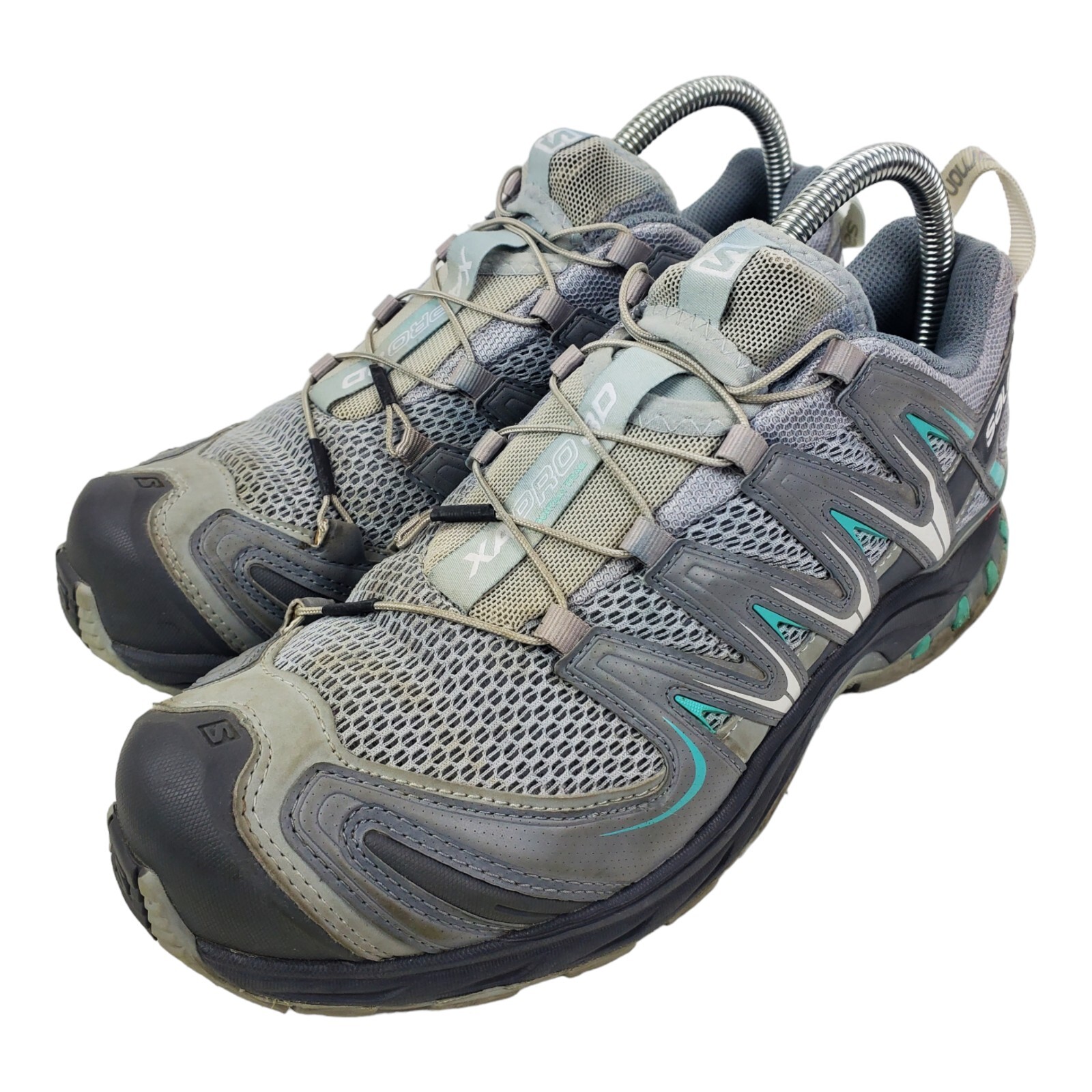 Scarpe da trekking trail running grigie SALOMON XA PRO 3D taglia 8 5