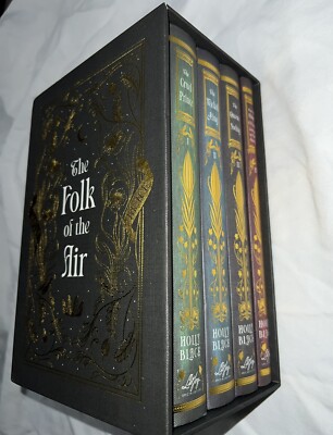 SIGNED LitJoy Folk of the Air Holly Black The Cruel Prince Exclusive Gilded Edge