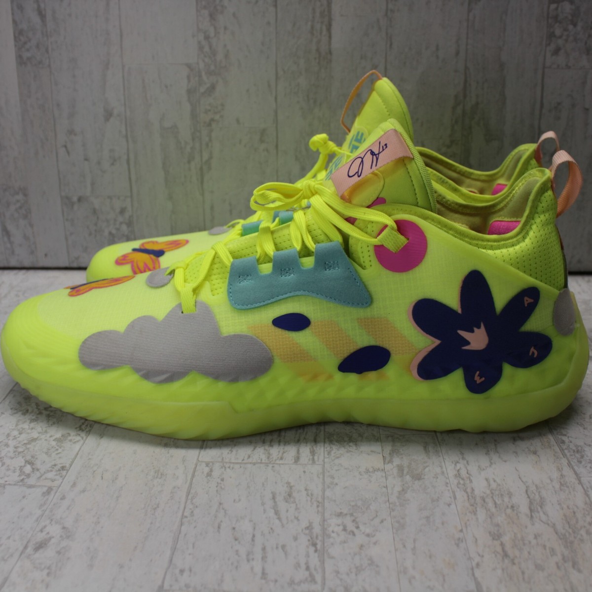 たんたん　1007 Basketball Shoes adidas Harden Volume 9 Flamingo Pink Beam