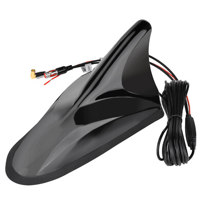 Active DAB/DAB+ Shark Antenna Car Digital Radio DAB FM  Roof with Amplifier SMB