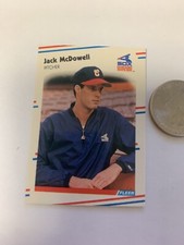 1988 Fleer Mini Jack McDowell Chicago White Sox 