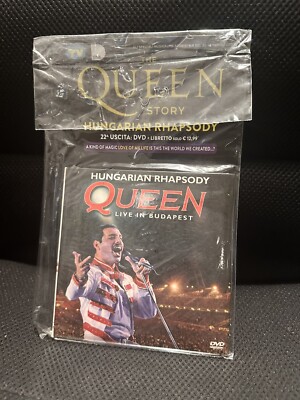 Königin UNGARISCHE RHAPSODY KÖNIGIN LIVE IN BUDAPEST / Sammlung 2020 seltene DVD