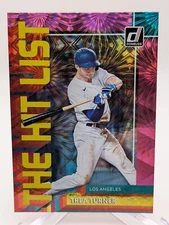 💥 2022 Donruss Trea Turner The Hitlist Pink Fireworks #THL-1