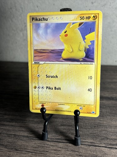 GCC Pokémon Pikachu EX Kit Allenatore 1 Blu 6/10 Regolare Spedizione Veloce Comune! - Foto 7 di 8
